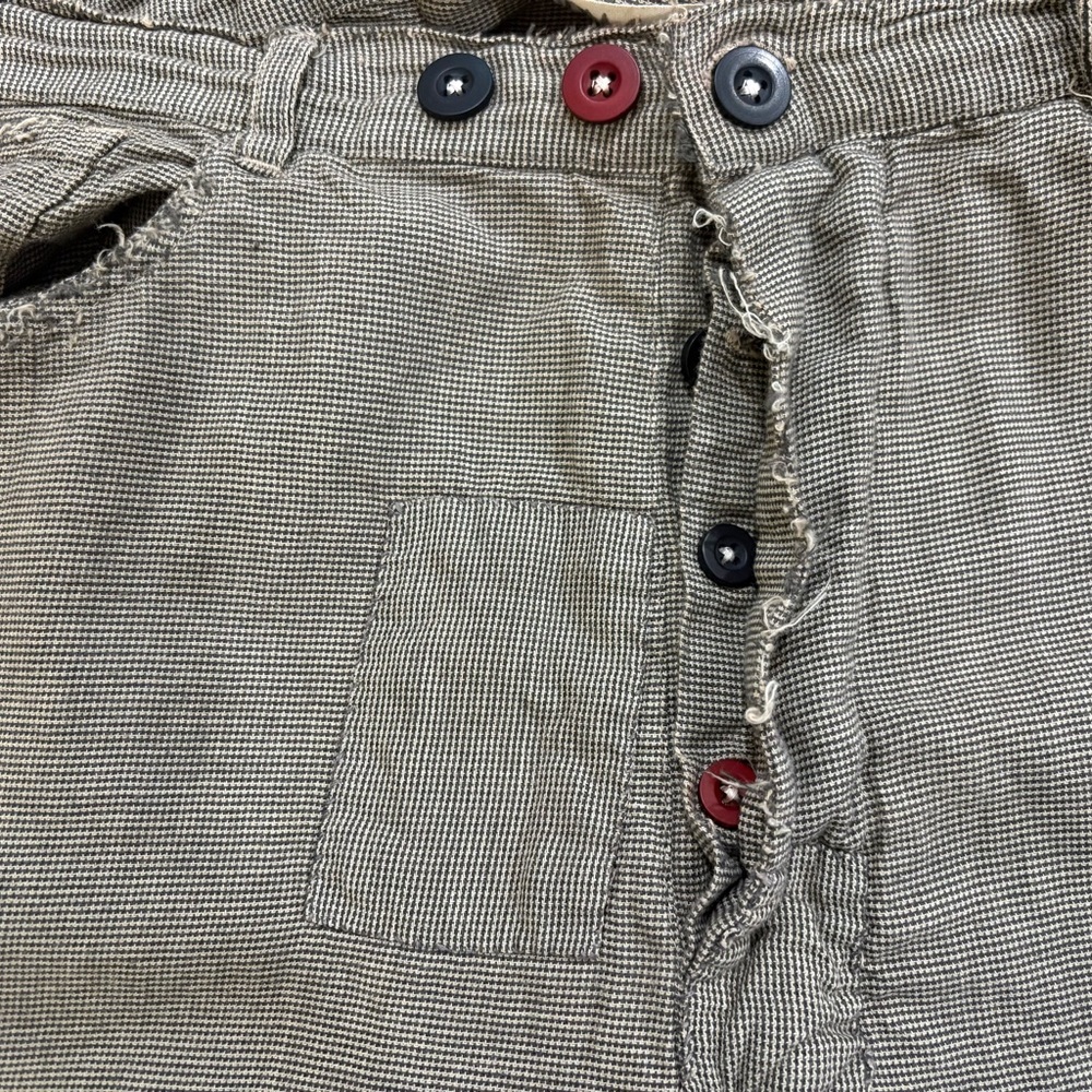 Magnolia Pearl Pants Miners 255 Paradox Houndstooth checkered patch - Picture 6 of 12